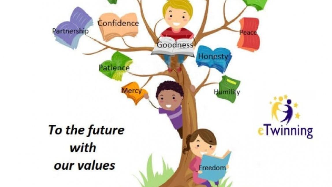 Ana Sınıfımızda Uygulanan ''To The Future With Our Values'' İsimli E-twinning Projesi Başarı İle Tamamlanmıştır